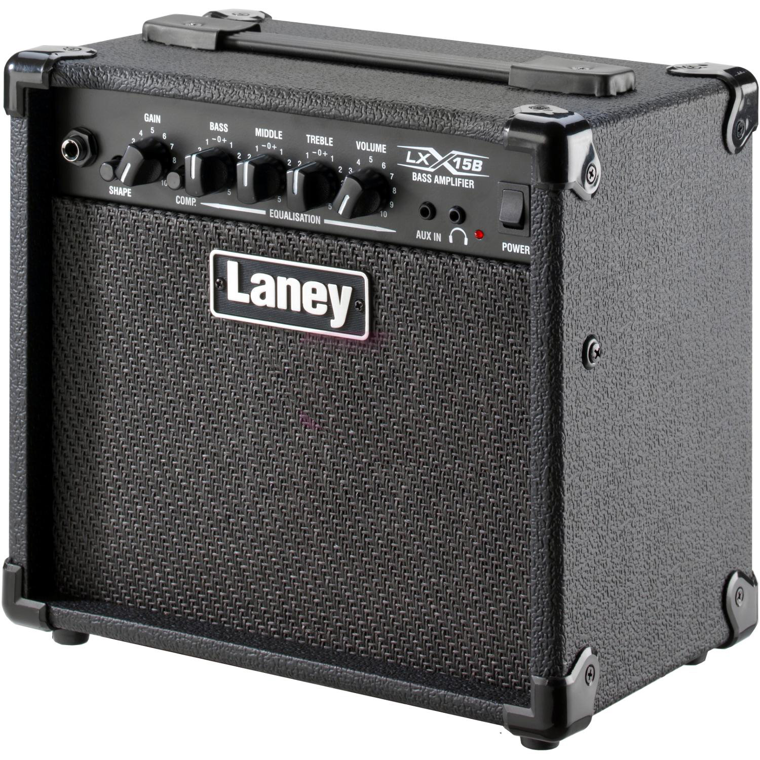 Laney Lx15b 15w 2x5 2016 Black - Bass combo amp - Variation 1