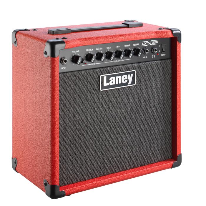 Laney Lx20r 20w 1x8 Red 2016 - Electric guitar combo amp - Variation 1
