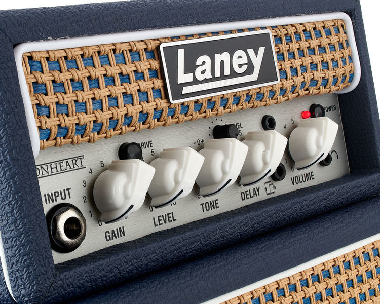 Laney Ministack-lionheart 6w 4x3 Blue - Mini guitar amp - Variation 4