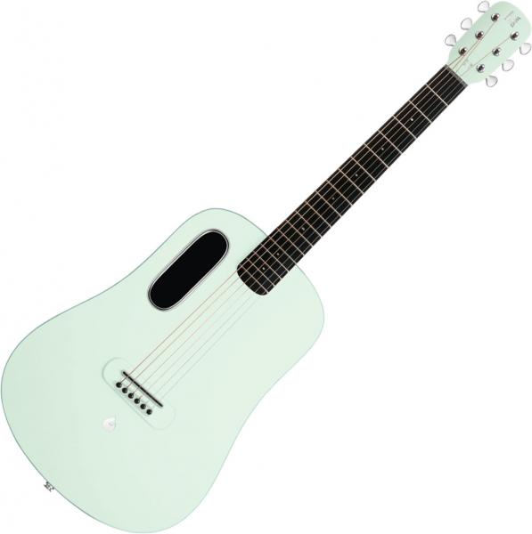 Electro acoustic guitar Lava music Blue Lava Touch With Airflow Bag - Aqua Green