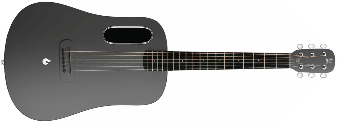 Lava Music Blue Lava Touch +airflow Bag - Midnight Black - Electro acoustic guitar - Main picture