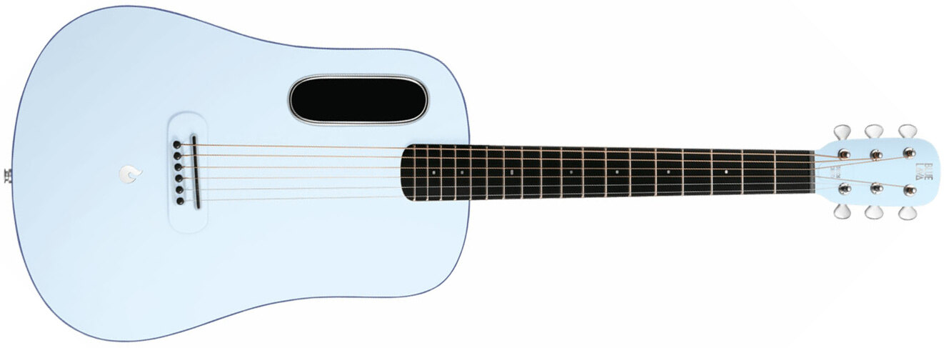 Lava Music Blue Lava Touch +airflow Bag - Ice Blue - Electro acoustic guitar - Main picture