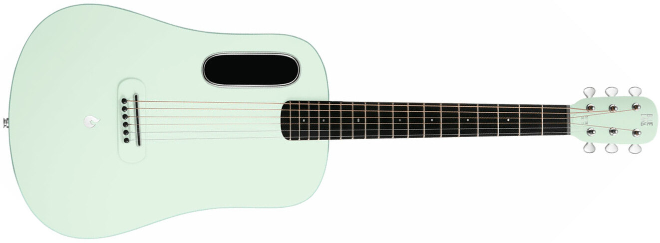 Lava Music Blue Lava Touch +airflow Bag - Aqua Green - Electro acoustic guitar - Main picture