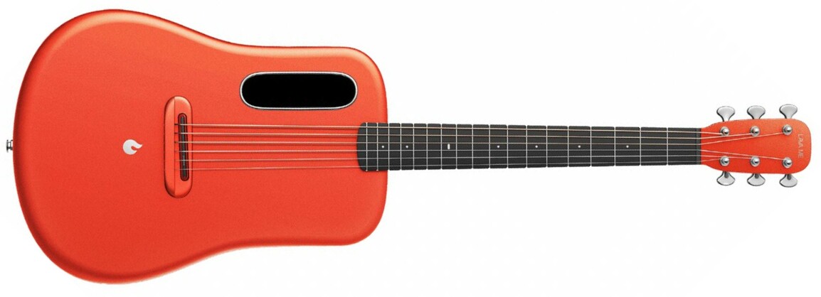 Lava Music Lava Me 3 38 - Red - Travel acoustic guitar - Main picture