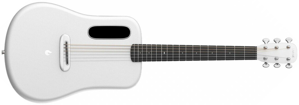 Lava Music Lava Me 3 38 - White - Travel acoustic guitar - Main picture