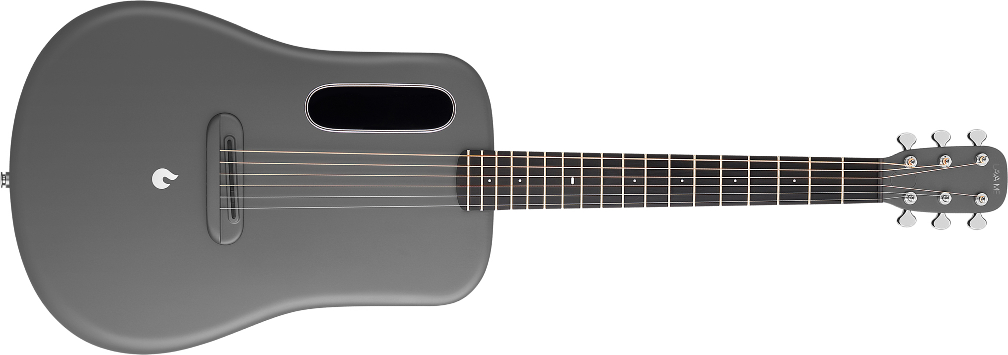 Lava Music Lava Me 4 Carbon 36 +airflow Bag - Space Grey - Travel acoustic guitar - Main picture