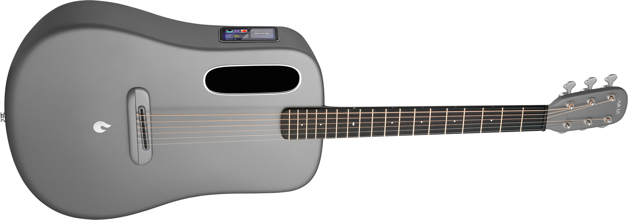 Lava Music Lava Me 4 Carbon 38 +space Bag - Space Grey - Travel acoustic guitar - Main picture