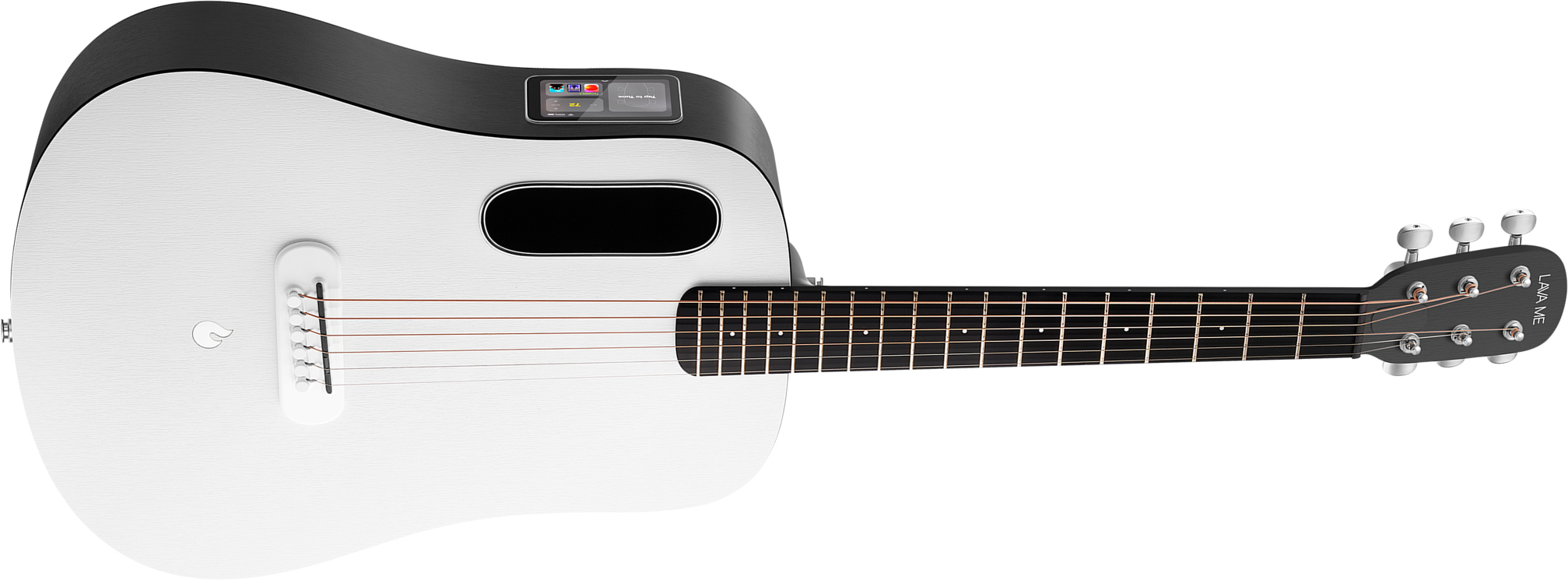Lava Music Lava Me Play 36 +lite Bag - Nightfall / Frost White - Travel acoustic guitar - Main picture
