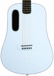 Electro acoustic guitar Lava music Blue Lava Touch With Airflow Bag - Ice blue