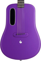 Travel acoustic guitar  Lava music Lava ME 4 Carbon 36 +Airflow Bag - Purple