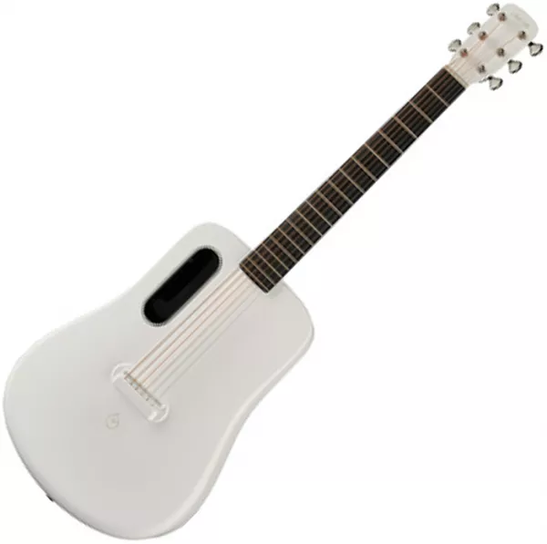 Travel acoustic guitar  Lava music Lava Me 2 Freeboost - White
