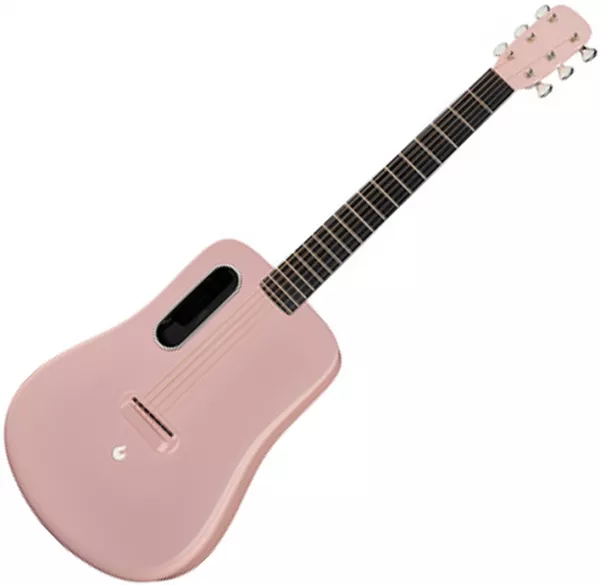 Travel acoustic guitar  Lava music Lava Me 2 Freeboost - Pink