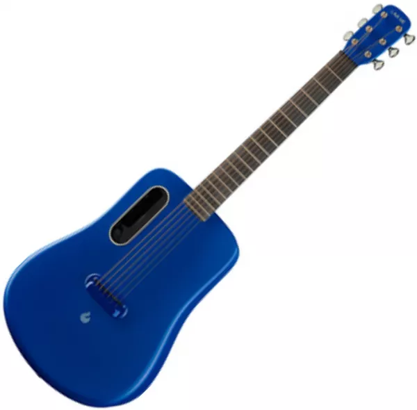 Travel acoustic guitar  Lava music Lava Me 2 Freeboost - Blue