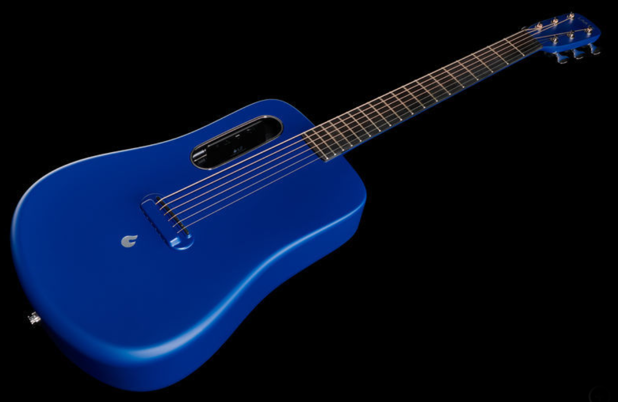Lava Me 2 Freeboost - blue Travel acoustic guitar Lava music