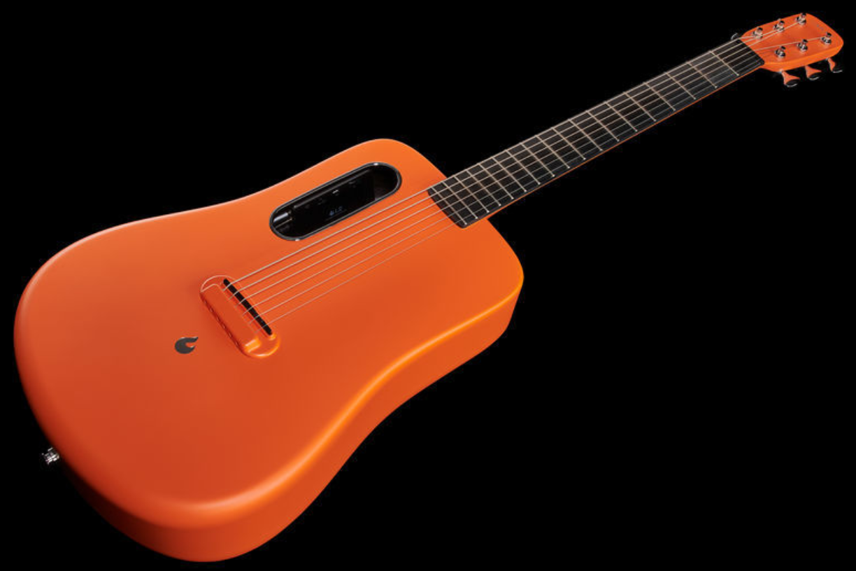 Lava Music Lava Me 2 Freeboost +housse - Orange - Travel acoustic guitar - Variation 1