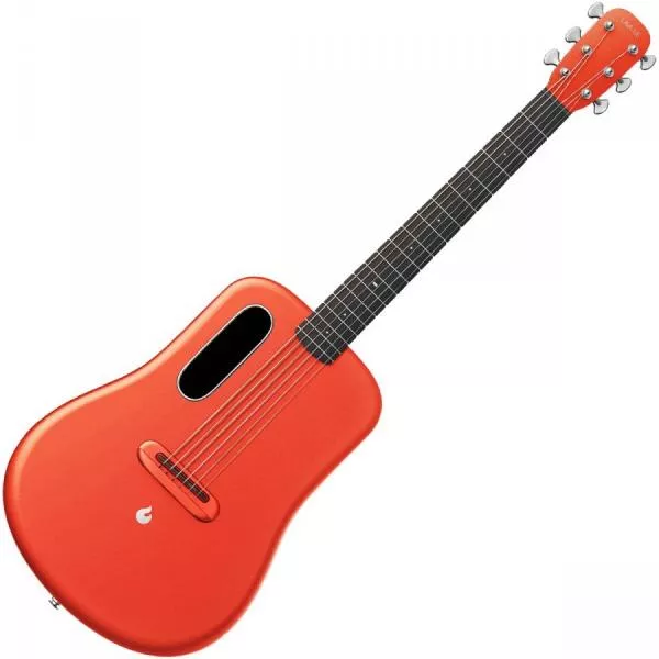 Travel acoustic guitar  Lava music LAVA ME 3 36 - Red
