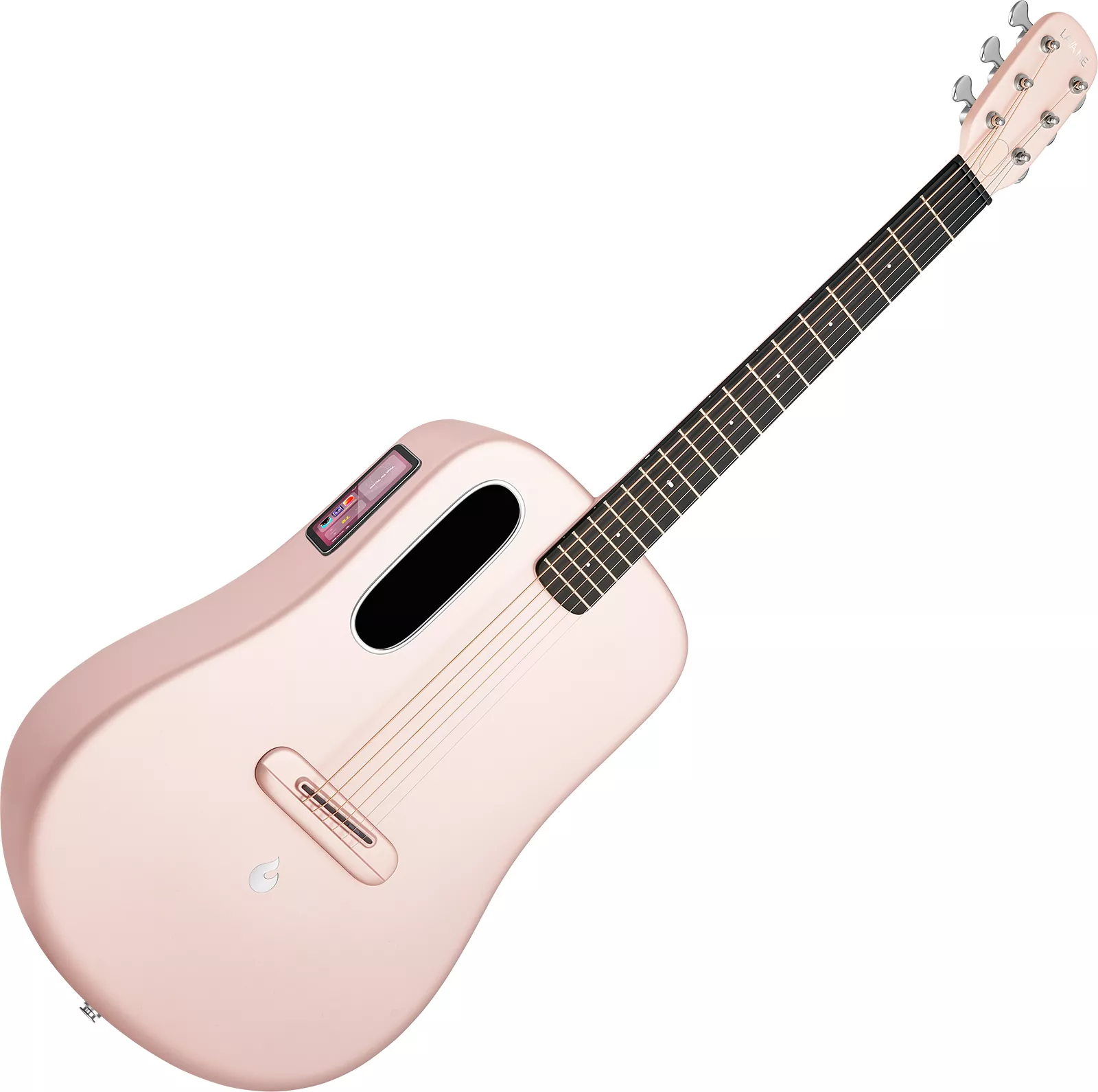 Lava ME 4 Carbon 38 +Airflow Bag - pink Travel acoustic guitar