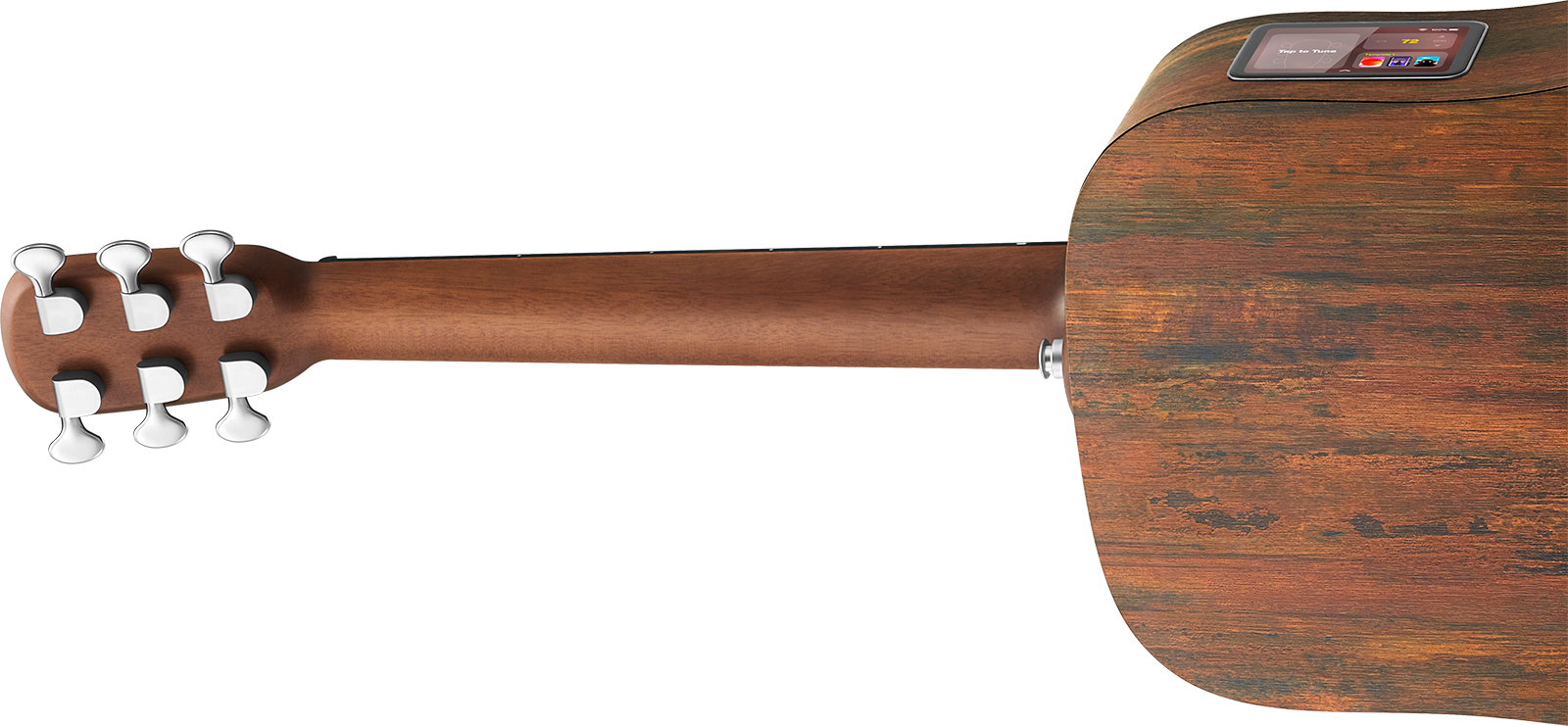 Lava Music Lava Me 4 Spruce 36 +lite Bag - Natural Hpl Woodgrain - Travel acoustic guitar - Variation 5