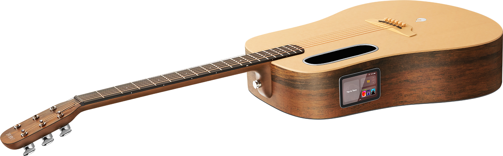 Lava Music Lava Me 4 Spruce 41 +airflow Bag - Natural Hpl Woodgrain - Travel acoustic guitar - Variation 1