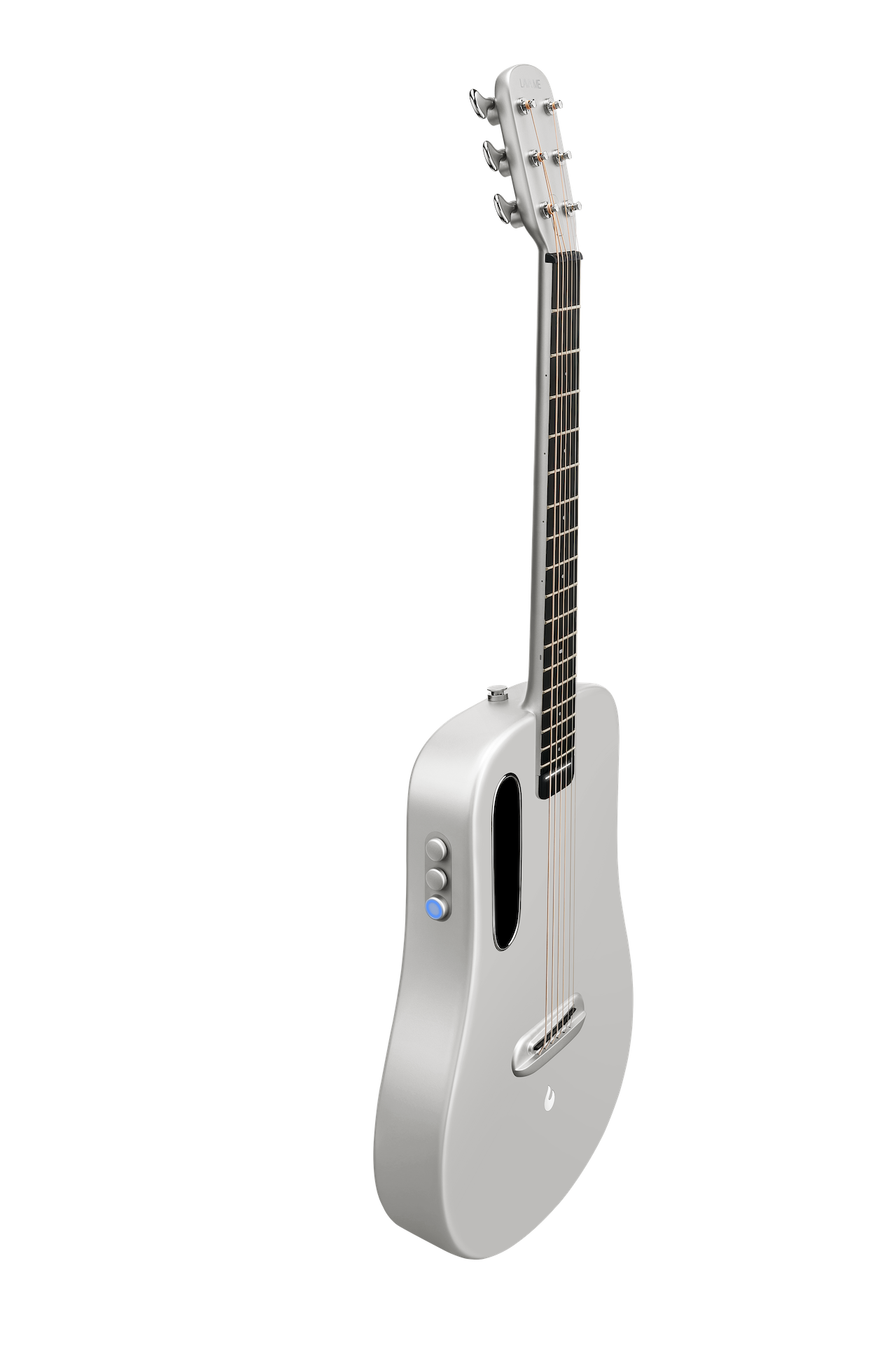 Lava Music Me Air Cabon 36 + Airflow Case - Silver - Folk guitar - Variation 4