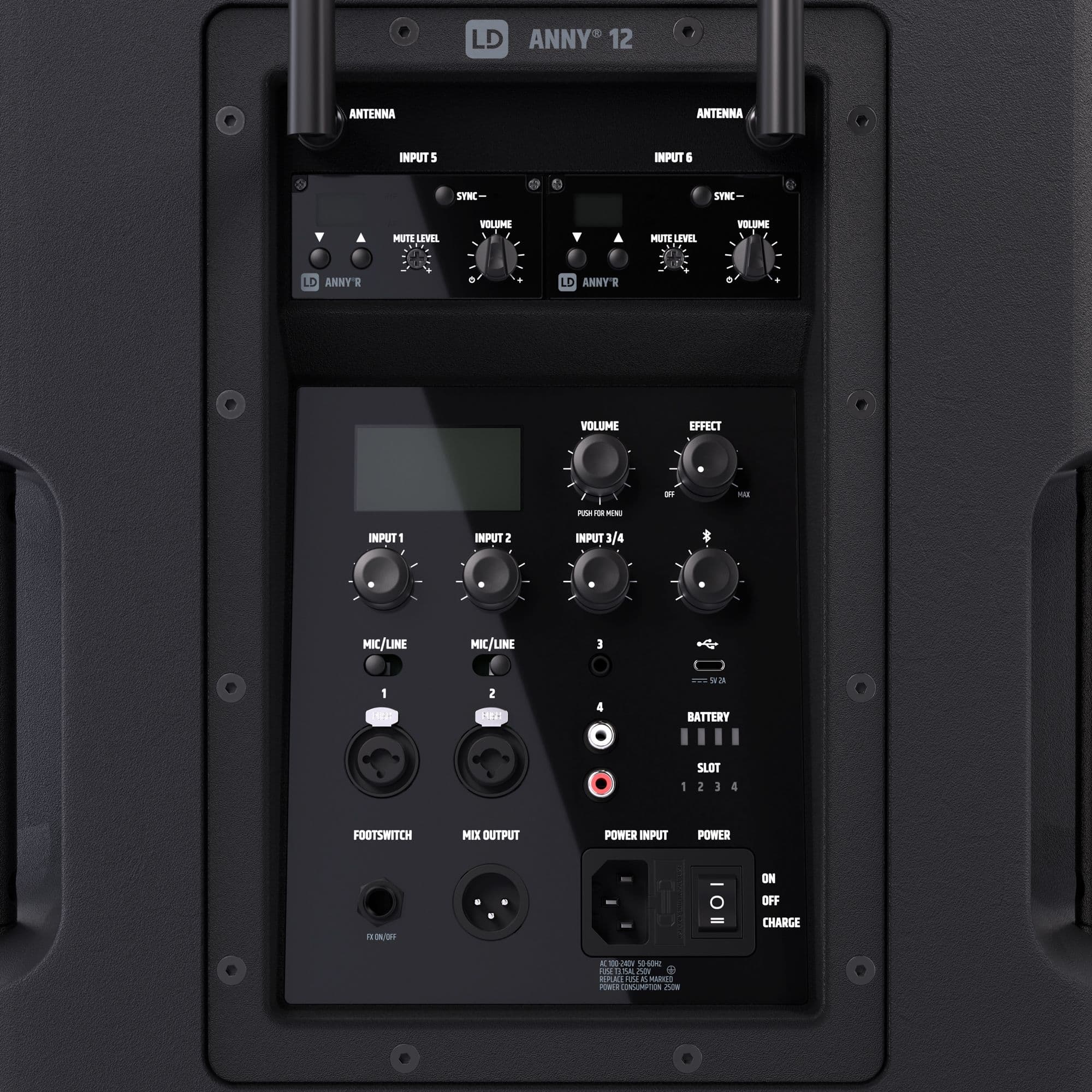 Ld Systems Anny 12 Bph2 B6 - Portable PA system - Variation 1
