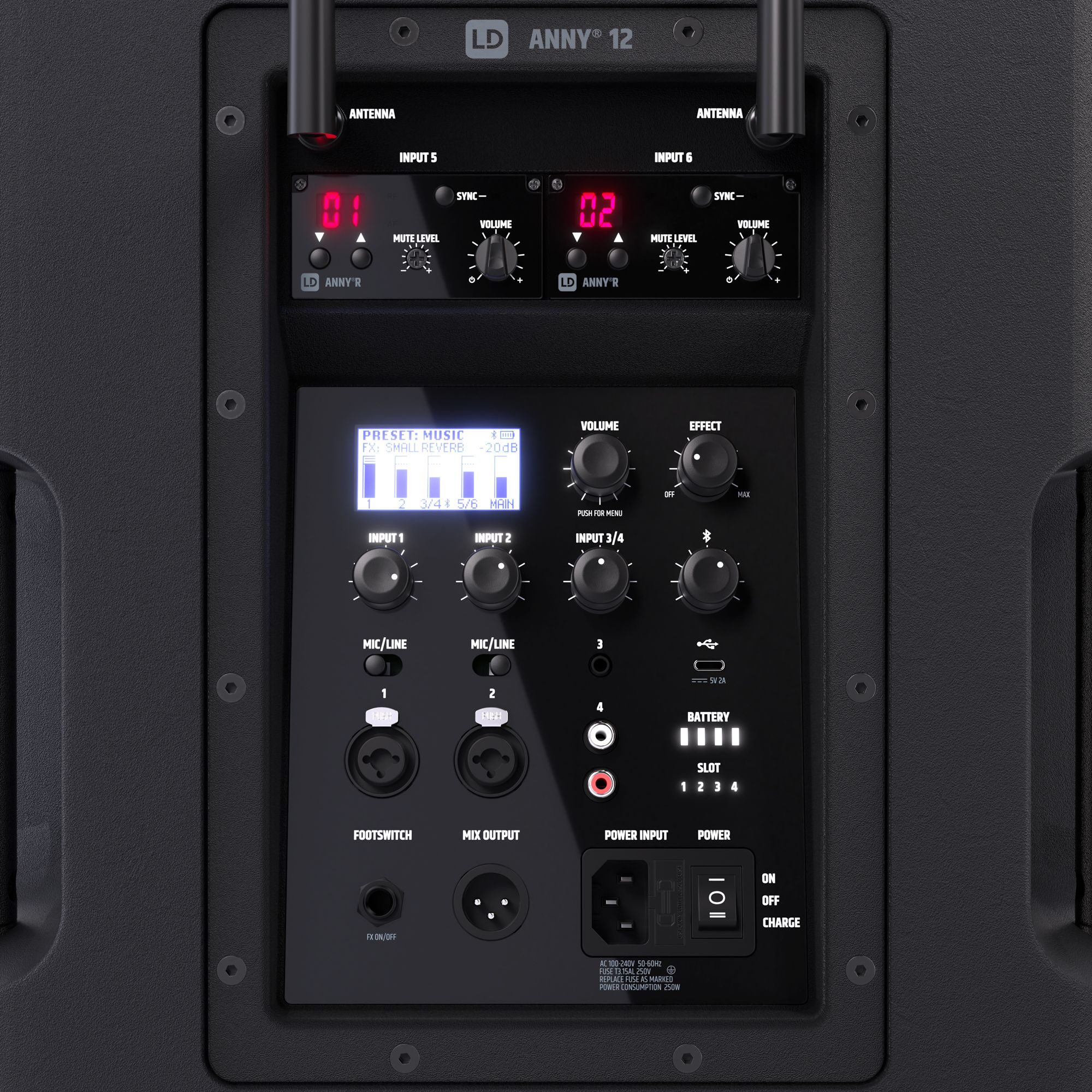 Ld Systems Anny 12 Hbh2 B6 - Portable PA system - Variation 19