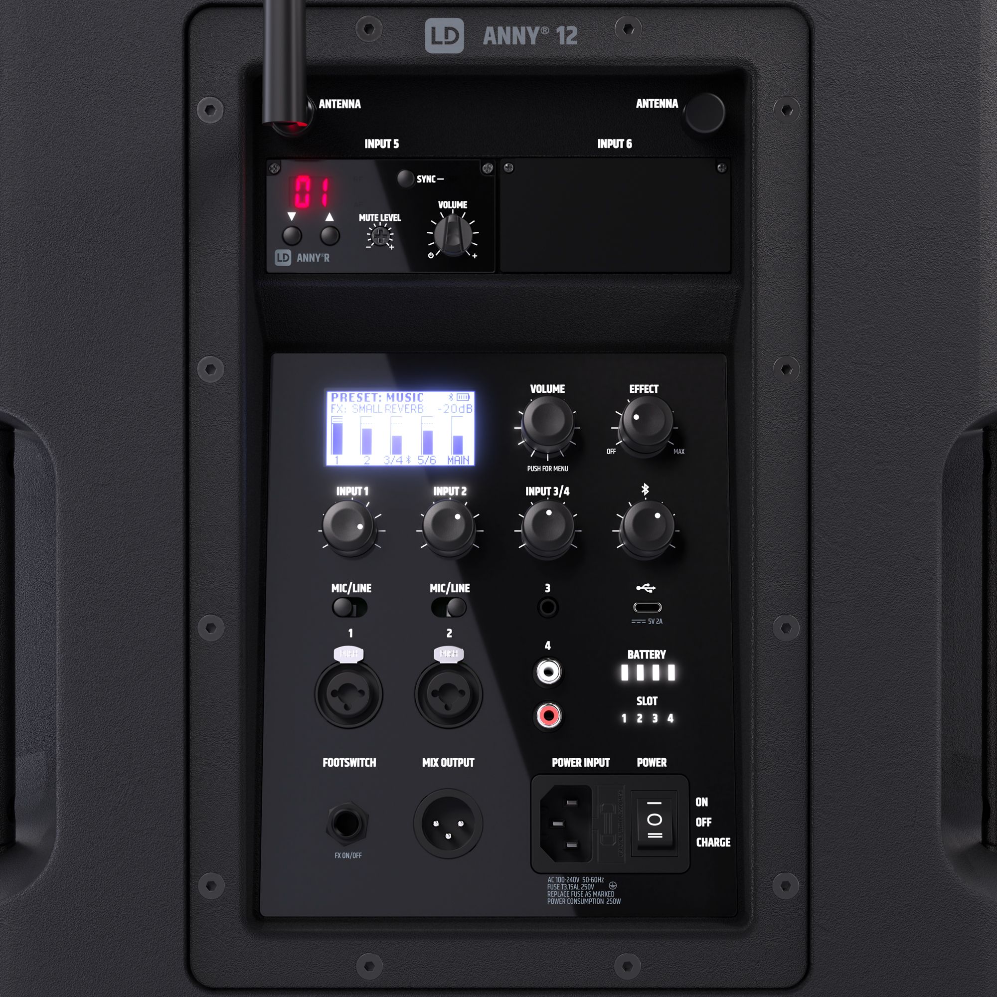 Ld Systems Anny 12 Hhd B5 - Portable PA system - Variation 5