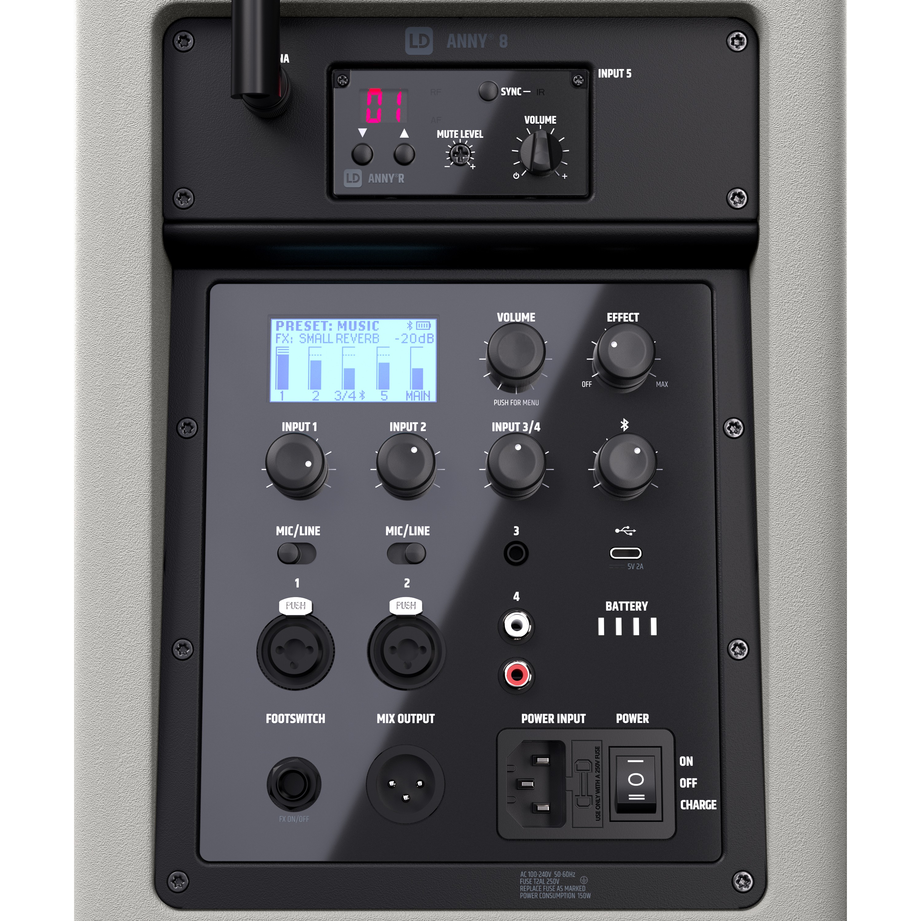 Ld Systems Anny 8 Bph B6 G - Active full-range speaker - Variation 5