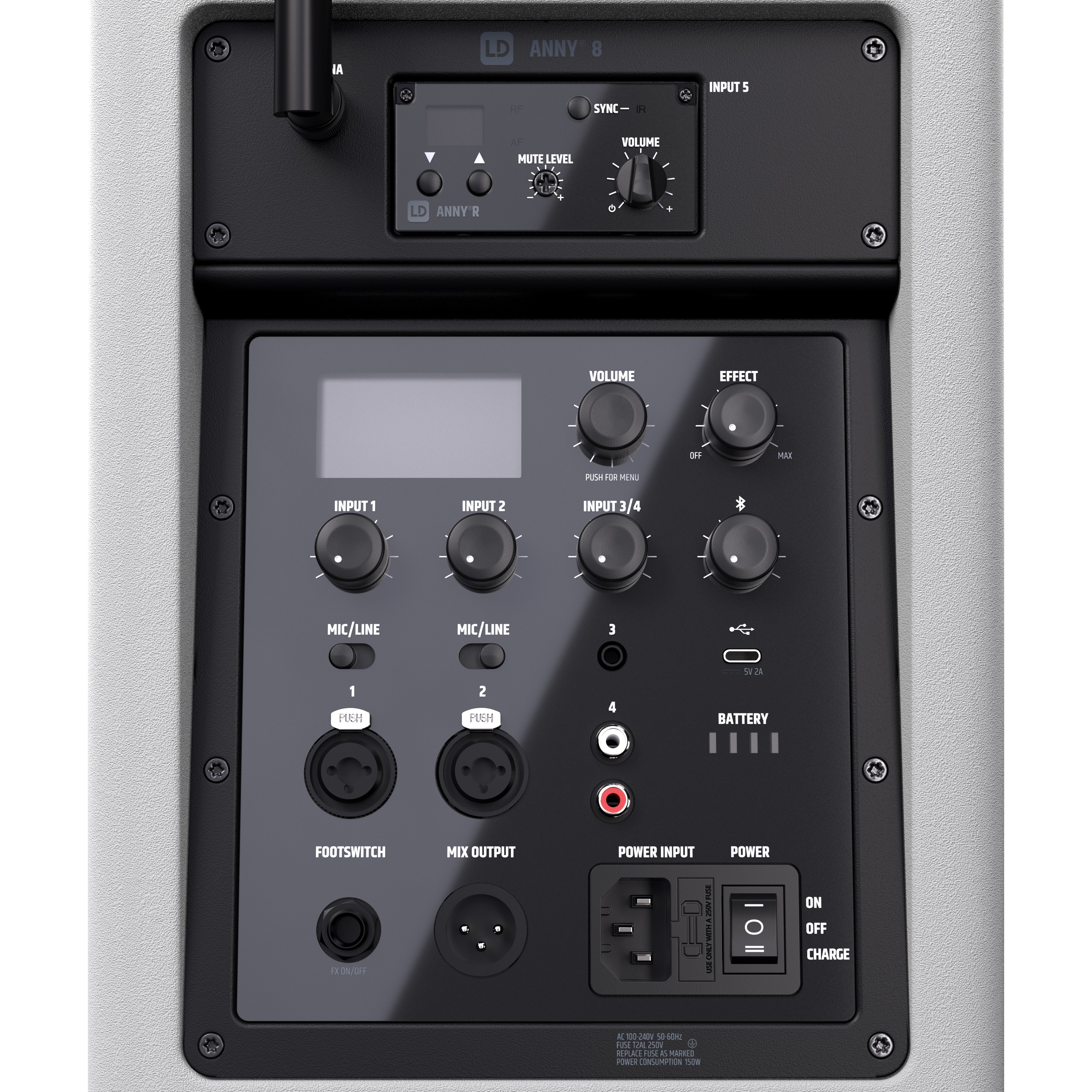Ld Systems Anny 8 Bph B6 W - Active full-range speaker - Variation 4