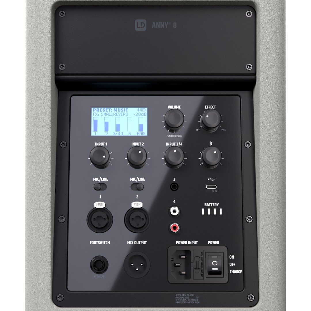 Ld Systems Anny 8 G - Portable PA system - Variation 5