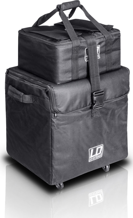 Ld Systems Dave 8set1 De Transport Avec Roulettes - Bag for speakers & subwoofer - Main picture