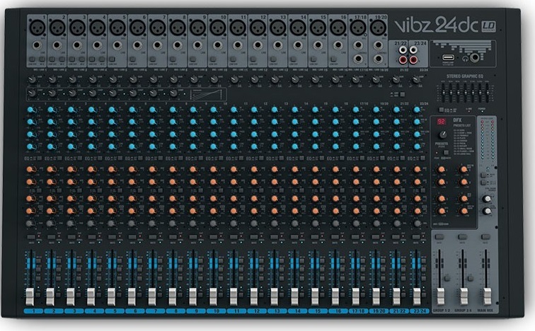 Ld Systems Vibz 24 Dc - Analog mixing desk - Main picture