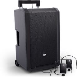 Portable pa system Ld systems ANNY 12 BPH2 B8