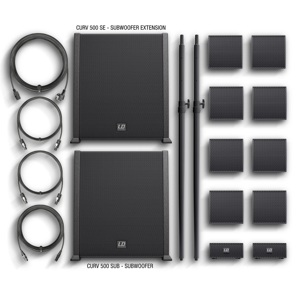 Ld Systems Curv 500 Ps - Complete PA system - Variation 10