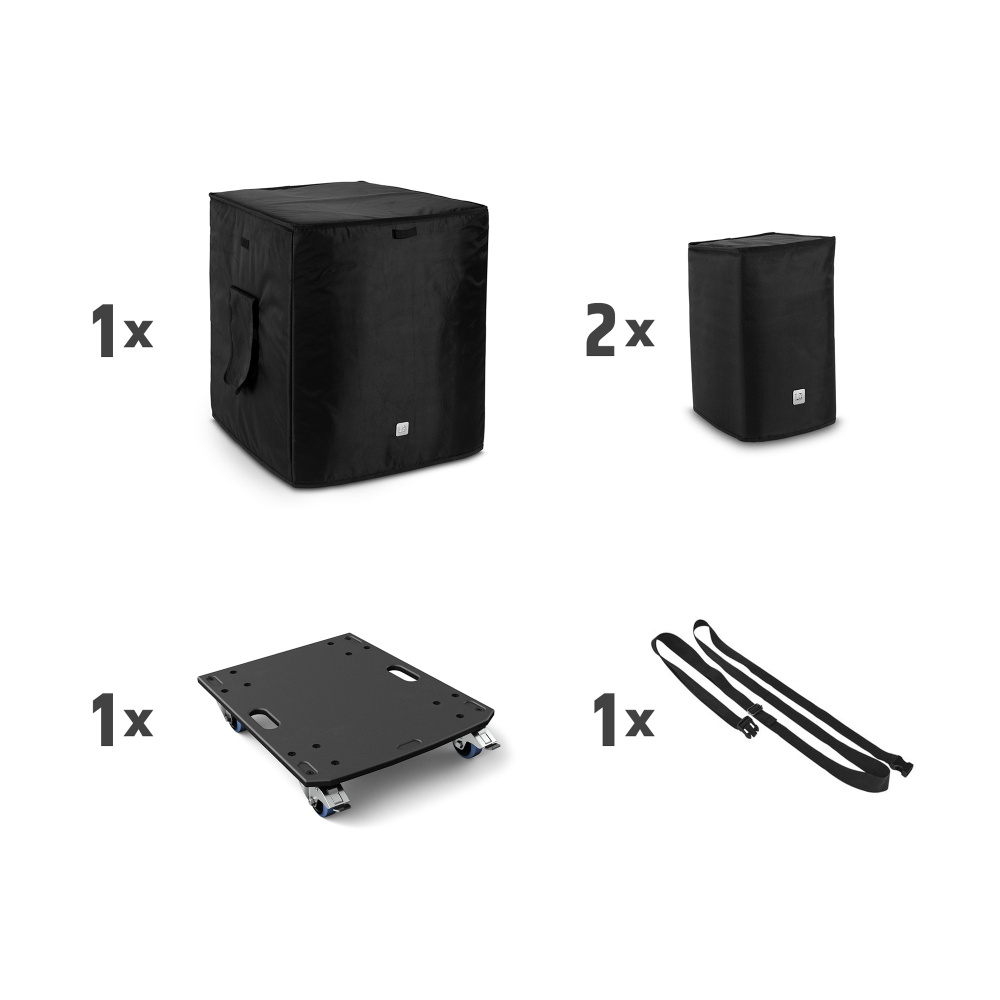 Ld Systems Dave 12 G4x Bag Set - Bag for speakers & subwoofer - Variation 2