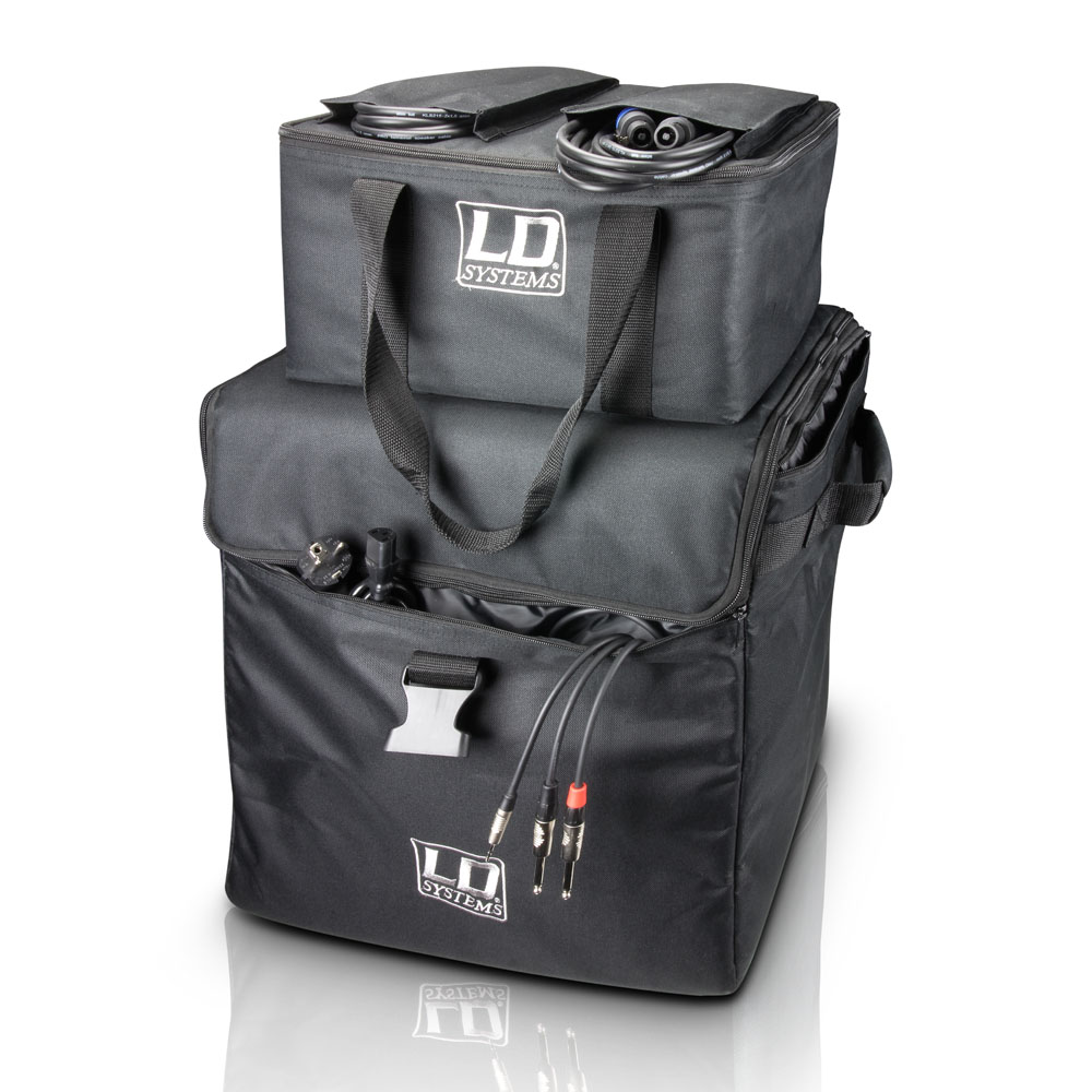 Ld Systems Dave 8set1 De Transport Avec Roulettes - Bag for speakers & subwoofer - Variation 3