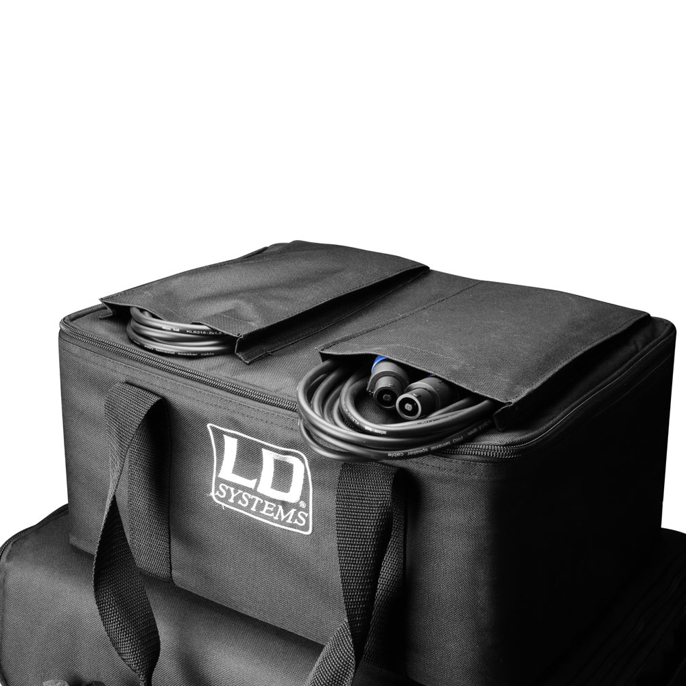 Ld Systems Dave 8set1 De Transport Avec Roulettes - Bag for speakers & subwoofer - Variation 4