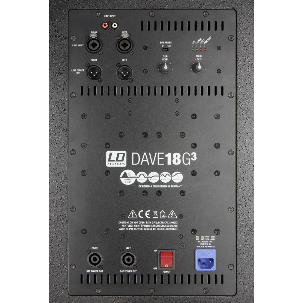 Ld Systems Dave18 G3 - - Complete PA system - Variation 3