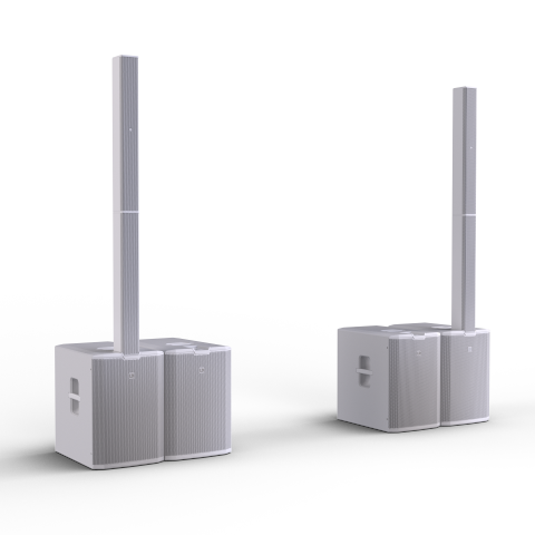 Ld Systems Maui44g3 All-in-one Array System + Mixer White - Column PA Systems - Variation 17