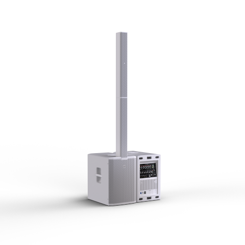Ld Systems Maui44g3 All-in-one Array System + Mixer White - Column PA Systems - Variation 19