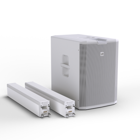 Ld Systems Maui44g3 All-in-one Array System White - Column PA Systems - Variation 11