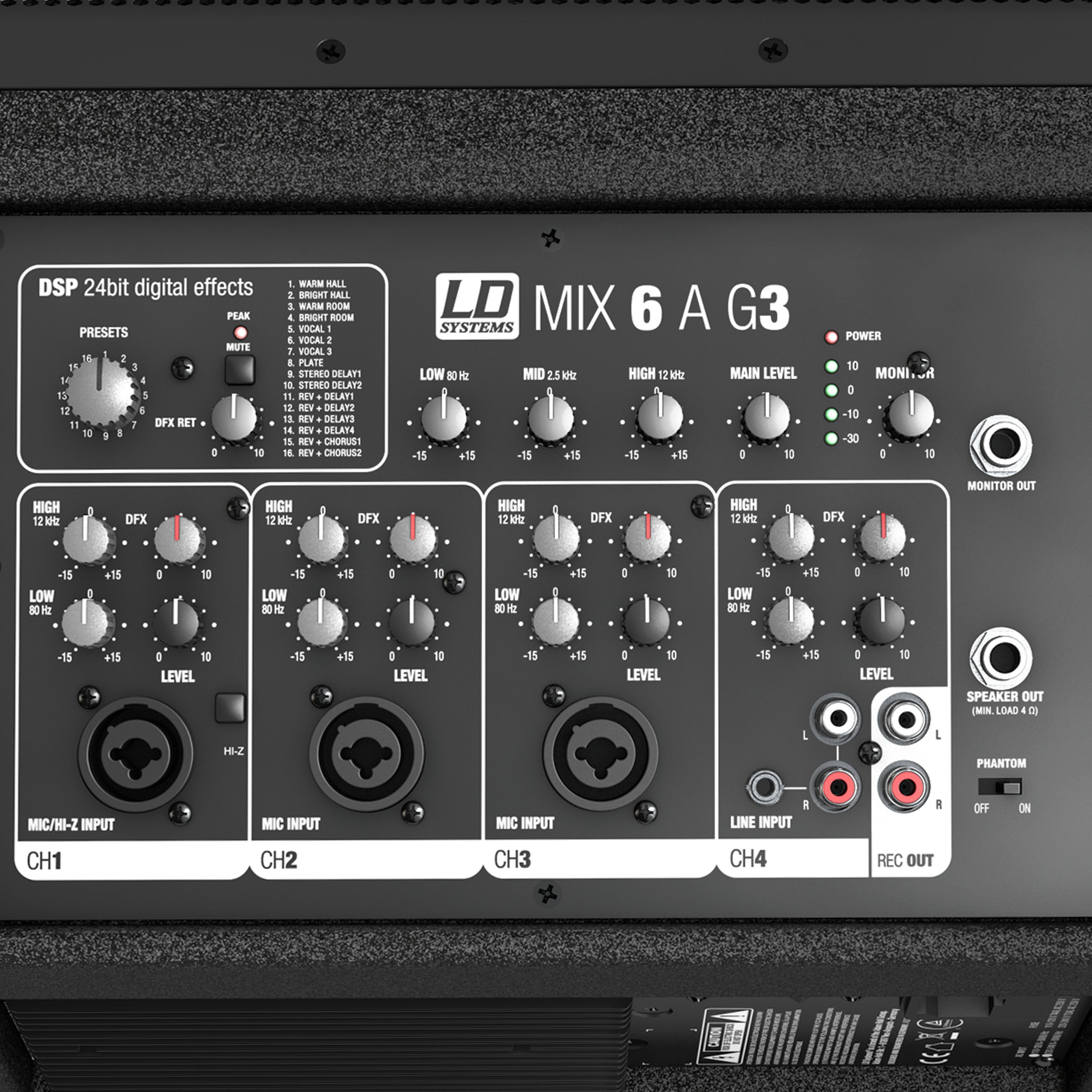 Ld Systems Mix 6 A G3 - Portable PA system - Variation 4