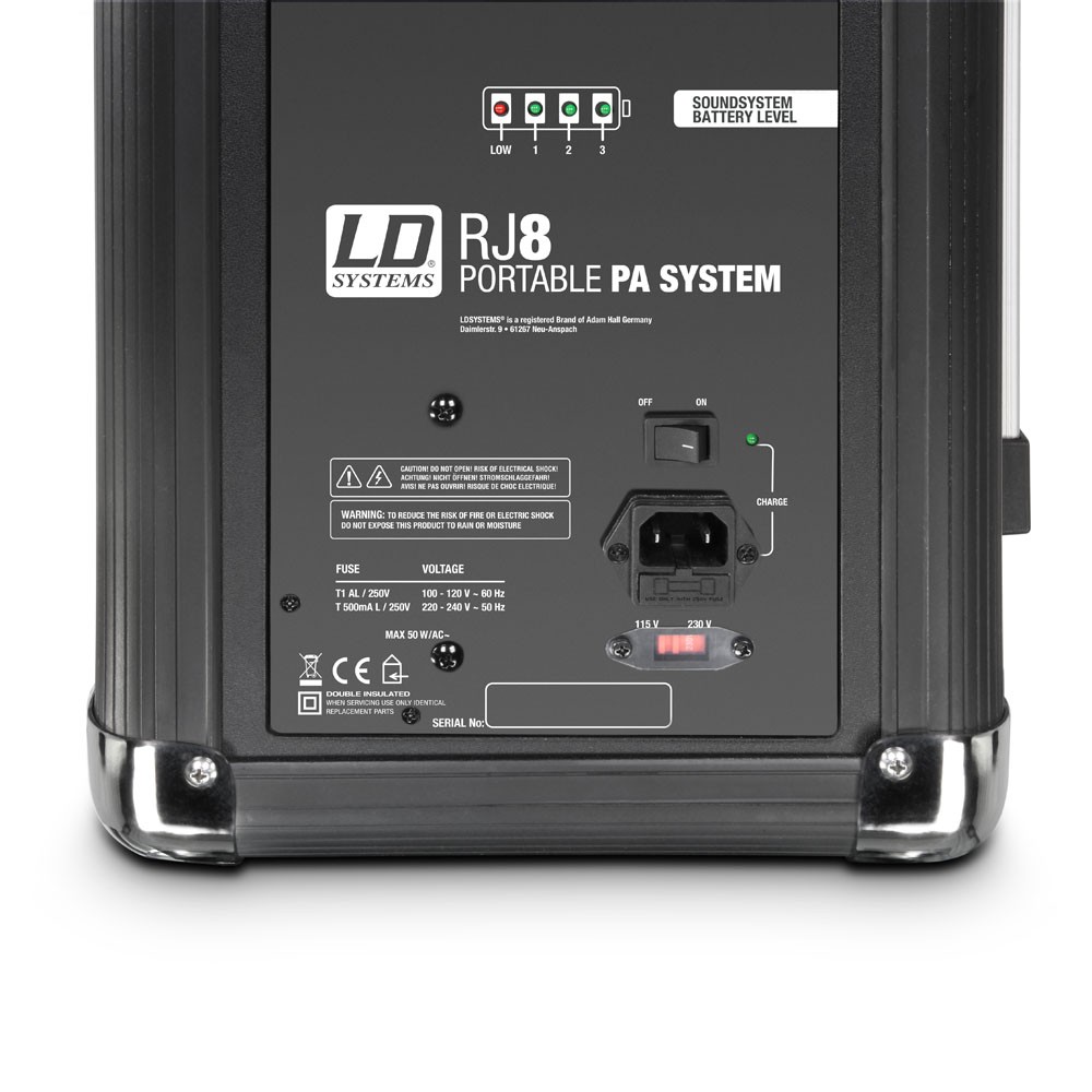 Ld Systems Roadjack 8 - Portable PA system - Variation 3