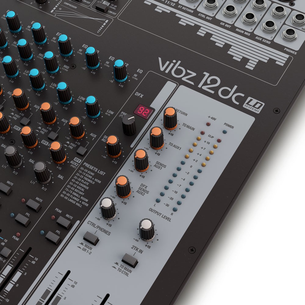 Ld Systems Vibz 12 Dc - Analog mixing desk - Variation 4