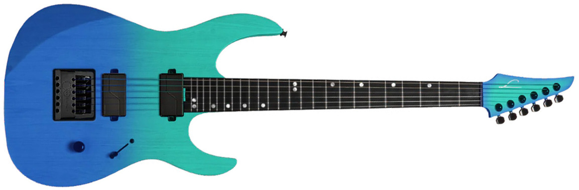 Legator Ninja N6ep Performance 2h Fishman Fluence Modern Ht Ric - Pacific Aqua - Metal electric guitar - Main picture