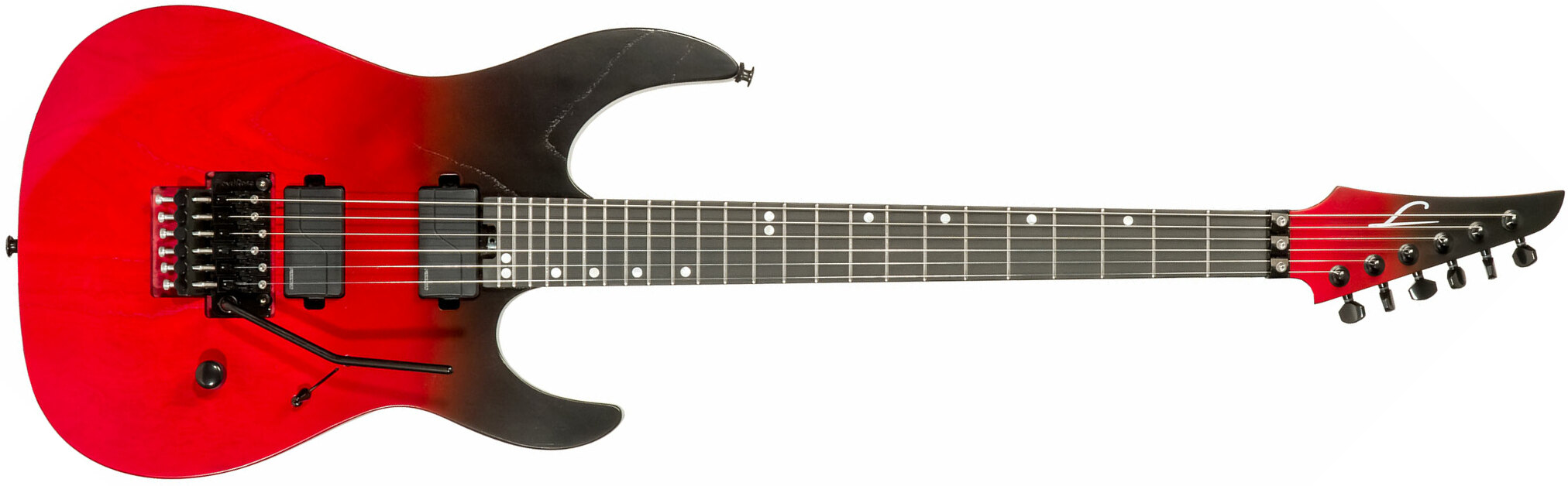 Legator Ninja N6fr 2h Fishman Fluence Modern Fr Eb - Crimson - Metal electric guitar - Main picture