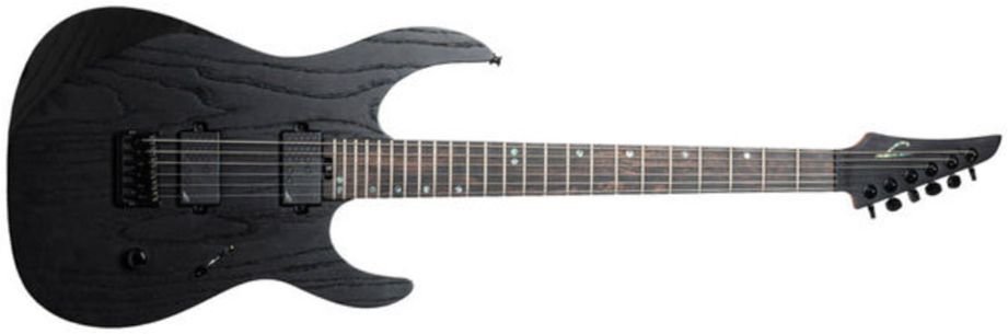 Legator Ninja N6p Performance Hh Ht Rw - Satin Stealth Black - Str shape electric guitar - Main picture