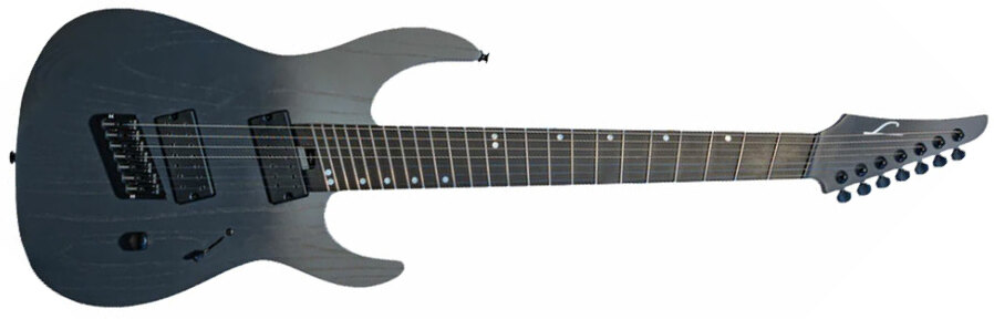 Legator Ninja N7fp Performance Multiscale 2h Ht Eb - Smoke - Multi-Scale Guitar - Main picture