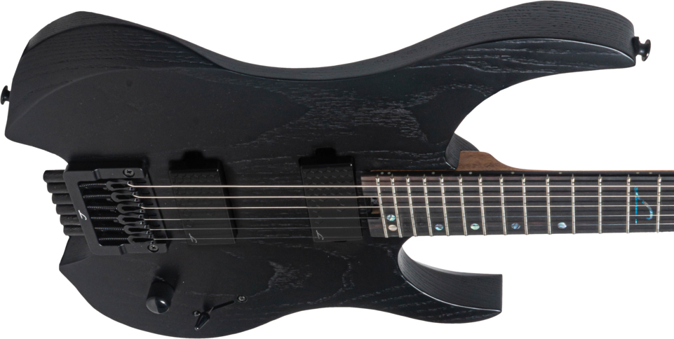 Legator Ghost G6p Performance Hh Ht Eb - Stealth Black - Metal electric guitar - Variation 2