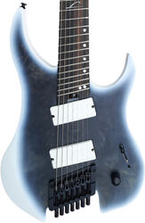 Multi-scale guitar Legator Ghost Overdrive G7FOD - Black ice